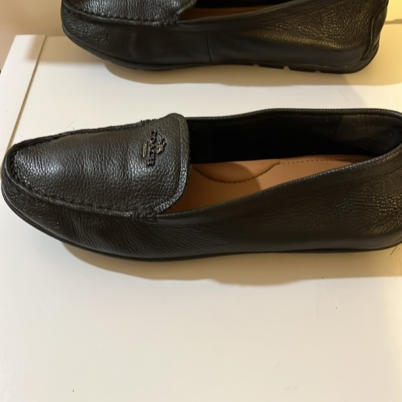 COACH MARY LOCK UP BLACK IN PEBBLED LEATHER SIZE 10 - Picture 3 of 8